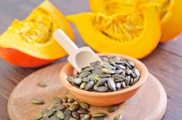 pumpkin seeds to get rid of parasites from the body