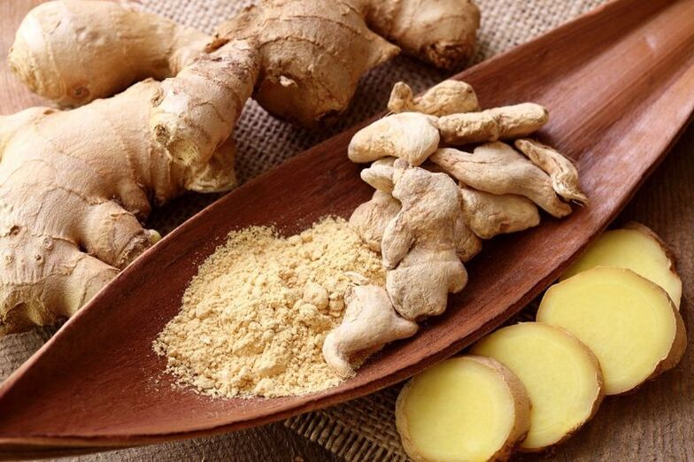ginger to remove parasites